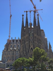 Wichtige Sehenswürdigkeiten Barcelonas, die Sagrada Familia